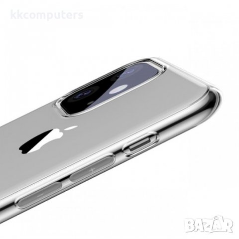 Силиконов прозрачен кейс MBX 1.8-2mm, За iPhone 11 Pro (5.8), Прозрачен, снимка 3 - Калъфи, кейсове - 37817437
