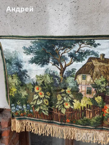 Старинен ковьор,покривка за стена #275, снимка 3 - Антикварни и старинни предмети - 47728162