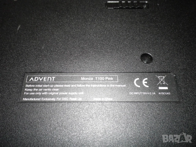 Лаптоп Advent Monza T100 Pink, снимка 12 - Лаптопи за дома - 29541403