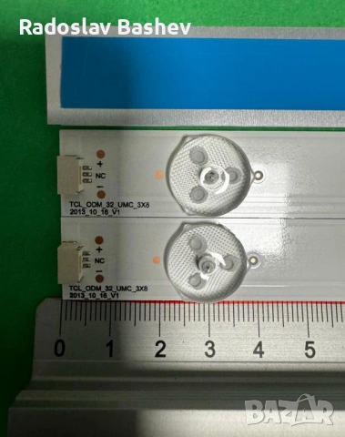 Диодни ленти TCL_ODM_32_UMC_3X8 с лепенки за прикрепване., снимка 3 - Части и Платки - 53194020