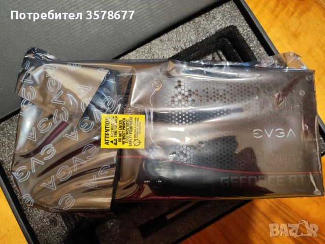 НОВА !!! EVGA GeForce RTX 3090 FTW 3 ULTRA , снимка 3 - Видеокарти - 49536966