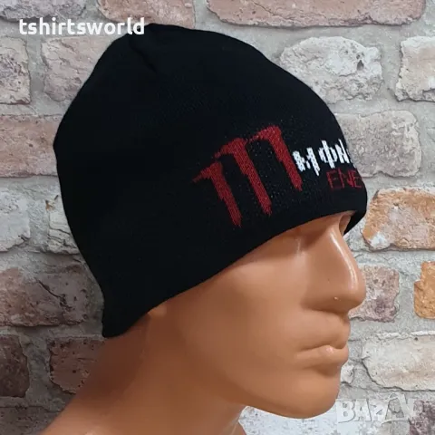 Нова зимна шапка MONSTER с червено лого