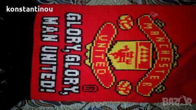 Оригинален чисто нов шал Manchester United / United Kingdom, снимка 3 - Футбол - 34968577