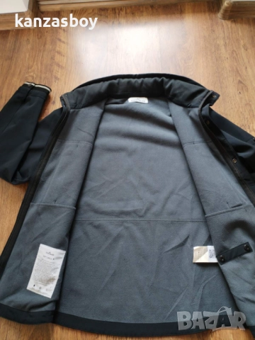 Stone Island 2014 Navy High Neck Soft Shell Jacket - мъжко софтшел яке Л, снимка 15 - Якета - 52080403