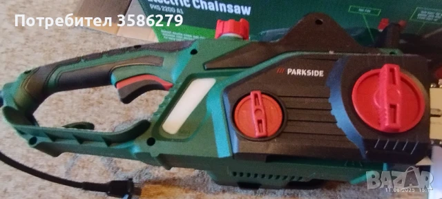 нов електрически верижен трион парксайд в гаранция, снимка 4 - Градинска техника - 51328747