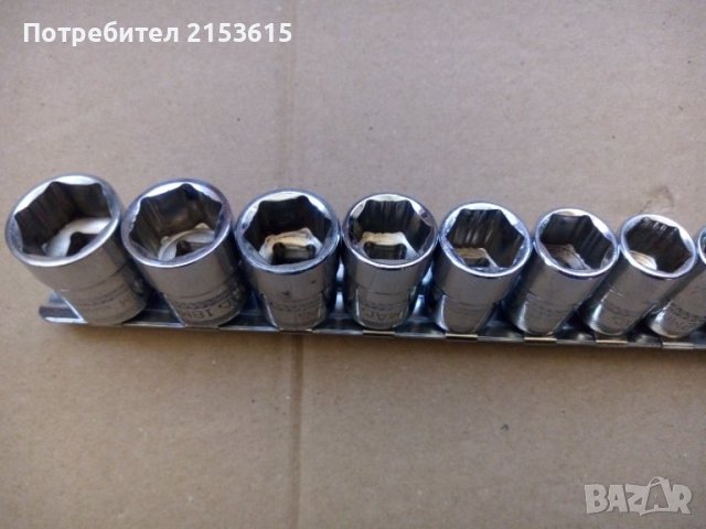 Mac Tools 14 броя 3/8 качествени 6 стенни къси камъни вложки SXDGM146BR, снимка 6 - Гедорета - 43585595