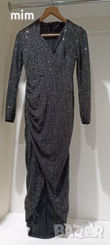 Блестяща рокля с маниста