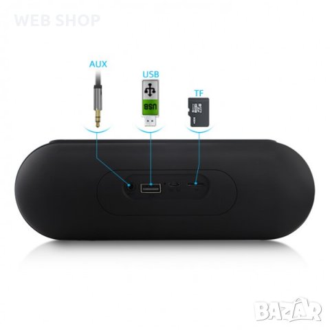 Безжична Bluetooth колонка с поставка за телефон и дисплей, снимка 4 - Bluetooth тонколони - 32243697