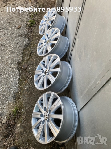 Оригинални джанти за VW Golf V VI VII , Caddy, Passat, Jetta, Touran, Audi, Skoda и др., снимка 5 - Гуми и джанти - 52854271