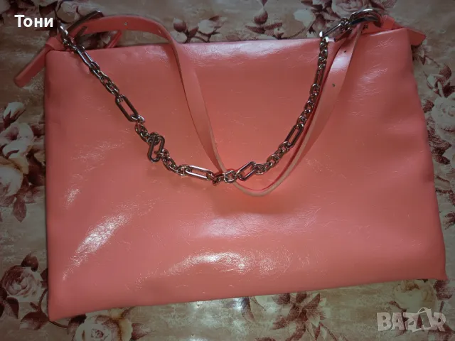 Нова Кожена Дамска Чанта , снимка 6 - Чанти - 50176031