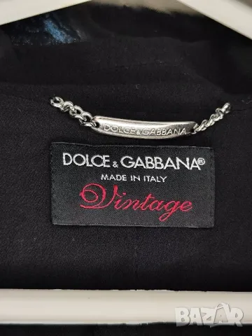 Dolce and Gabbana дамско винтидж сако от коприна, 40, S