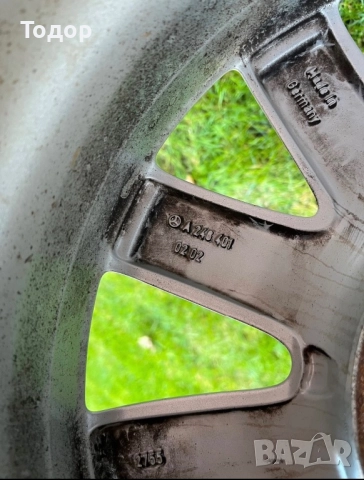 Оригинални джанти за Mercedes , снимка 4 - Гуми и джанти - 52804809