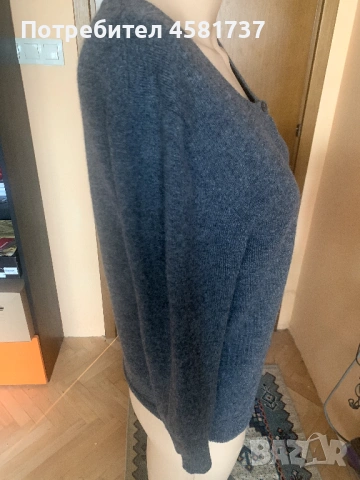 Дамска кашмирена жилетка, размер S/M, снимка 2 - Жилетки - 53366018