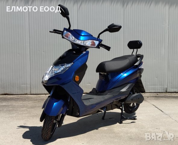 Електрически скутер модел EM006 в тъмносин цвят