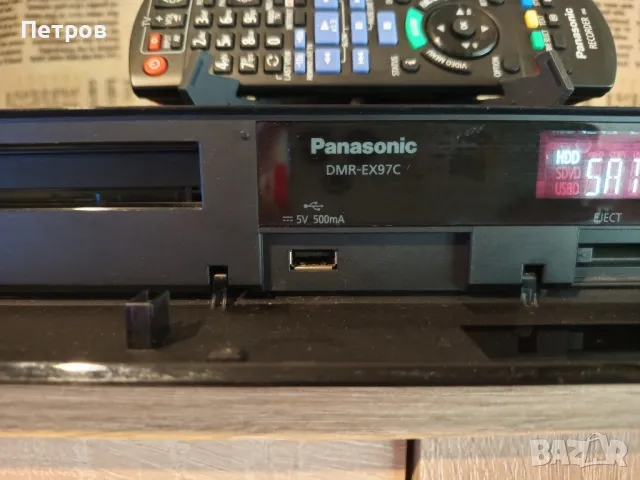"Panasonic"DMR-EX97C.DVD/HDD.Рекордер.500GB.Цифров DVB-Тунер.HDMI/USB., снимка 7 - Плейъри, домашно кино, прожектори - 49392341