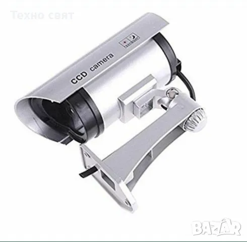 Фалшива-бутафорна охранителна камера за видеонаблюдение Dummy camera, снимка 8 - IP камери - 48917942