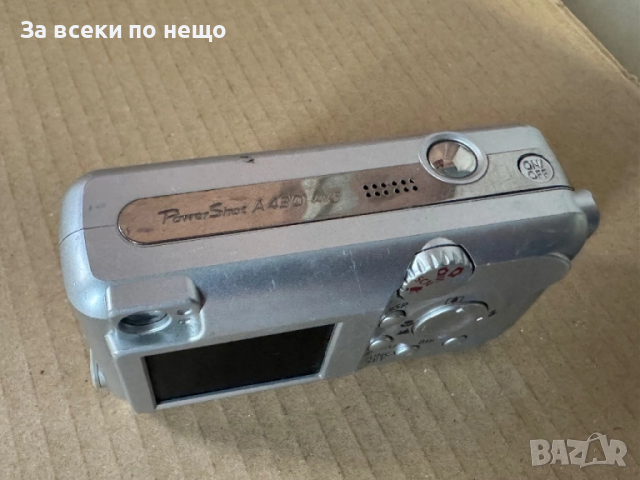 Цифров фотоапарат Canon PowerShot A430 , 4MP ,  Canon A430, снимка 7 - Фотоапарати - 52057663