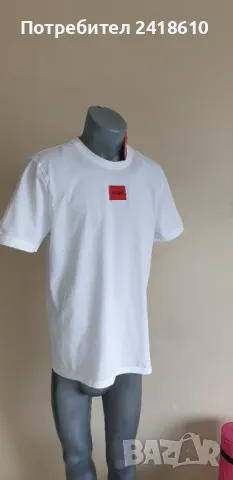 Hugo Boss HUGO Diragolino212 Cotton Mens Size M НОВО! ОРИГИНАЛНА Мъжка Тениска!, снимка 4 - Тениски - 49512971