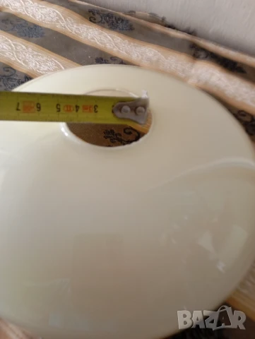 Две стъкла за полилей,лампа арт деко, снимка 5 - Полилеи - 50937697