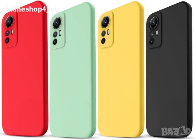 Матов Силиконов Кейс за Xiaomi Redmi Note 12S, снимка 2 - Калъфи, кейсове - 43780875