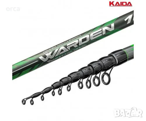 Телемач въдица KAIDA WARDEN 4–4.50 м 100 гр – за морски риболов, снимка 2 - Въдици - 48172613