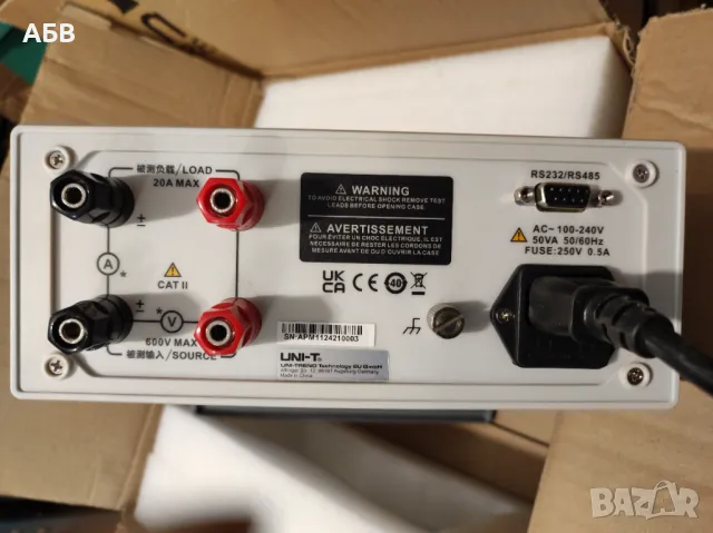 Продавам професионален анализатор на електрическа енергия (ватметър и др.), снимка 2 - Друга електроника - 48975216