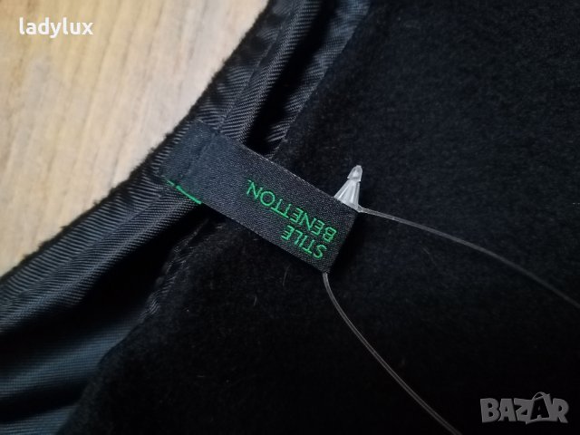 BENETTON, Нова Пола с хастар, Размер 38 (S). Код 2067, снимка 4 - Поли - 43245610