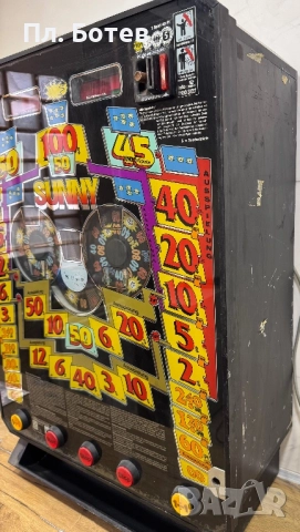 Ретро ротативка, покер игра, снимка 8 - Антикварни и старинни предмети - 51999877