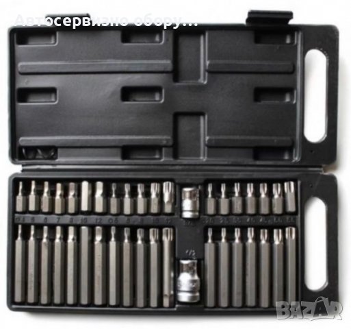 Накрайници 40 бр. PARTNER - еврейски зезди - торкс Накрайници PARTNER 3/8''и 1/2" , снимка 1