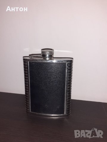 Луксозна манерка за алкохол облечена в естествена кожа., снимка 8 - Други ценни предмети - 33466378