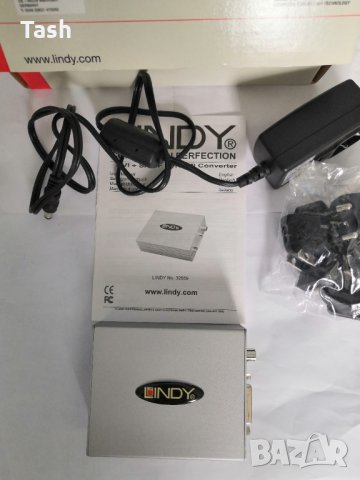 Lindy DVI-D & SPDIF to HDMI Converter, снимка 4 - Кабели и адаптери - 29036614