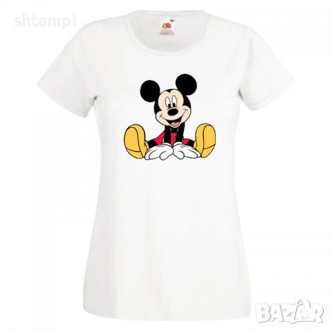 Дамска тениска Mickey Mouse 11 Мини Маус,Микки Маус.Подарък,Изненада,, снимка 9 - Тениски - 36528647
