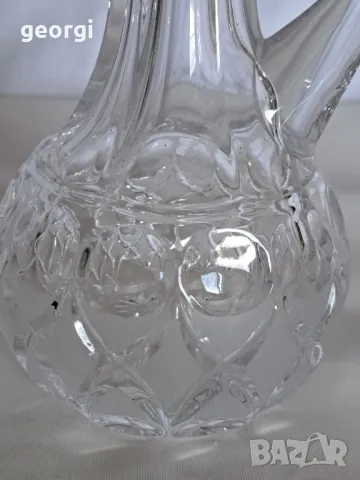 малка кристална гарафа оловен кристал 24/2, снимка 2 - Други - 49492210