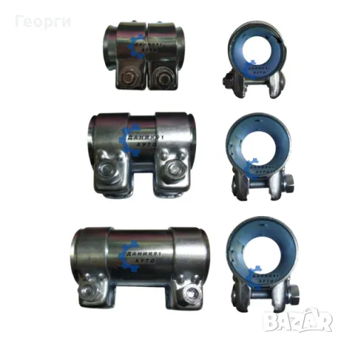 Скоба за ауспух - двойна муфа, снимка 2 - Части - 50412535