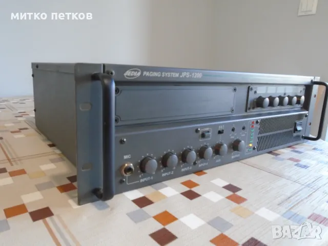 усилвател Jedia jps-1200, снимка 1 - Ресийвъри, усилватели, смесителни пултове - 48364623