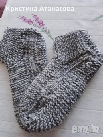 🧶 Ръчно плетени терлици – 6 лв/чифт, снимка 9 - Други - 52080279