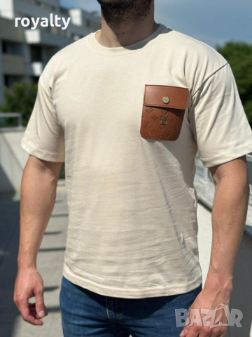 Louis Vuitton Мъжки Тениски Два Цвята 