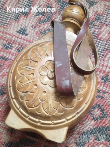 Стара дървена бъклица 53673, снимка 3 - Антикварни и старинни предмети - 53391006