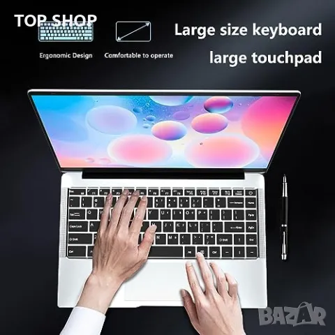 Нов Лаптоп KUU 14.1" Full HD, Intel Celeron, 8GB RAM, 256GB SSD, Windows 11 Pro, снимка 3 - Лаптопи за дома - 49203394