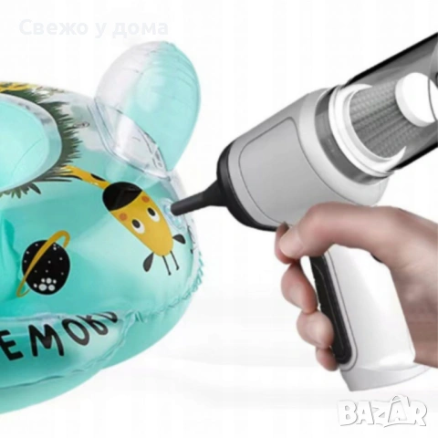 Мощна преносима мини прахосмукачка 2 в 1 - за кола и дома, снимка 2 - Прахосмукачки - 53535913