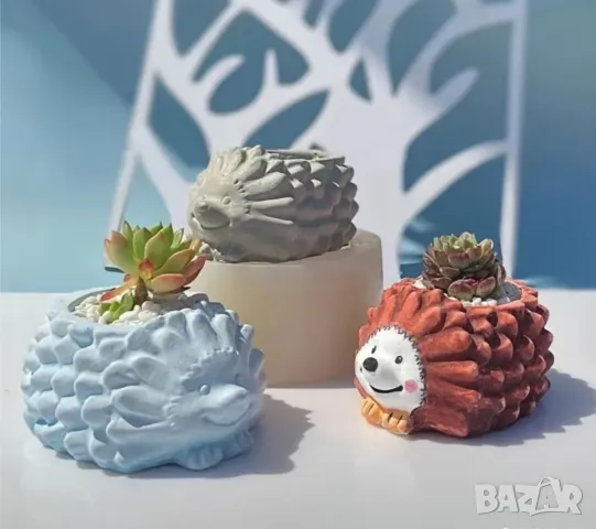 Молд кашпа таралеж