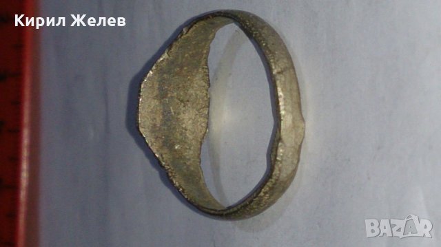 Старинен пръстен сачан - 67241, снимка 4 - Пръстени - 29012179