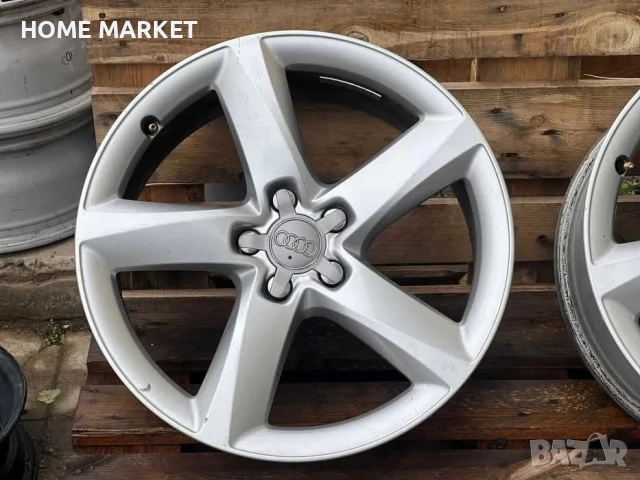 5х112 19 Цола Оригинални Джанти Audi А6 А7 А8 ET 29 J 7.5 Централен отвор 66.5 Без криво и заварки , снимка 6 - Гуми и джанти - 52557410