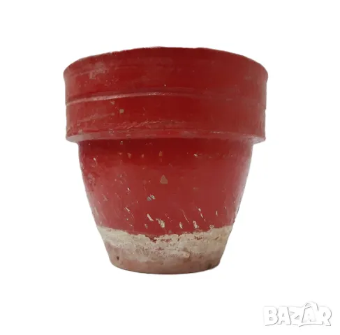 Стара керамична саксия(2.1), снимка 1