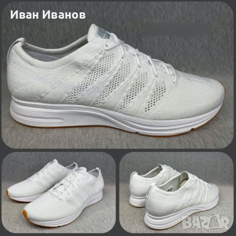 маратонки Nike Flyknit Trainer ' Gum' номер 44-44,5, снимка 6 - Маратонки - 40646536