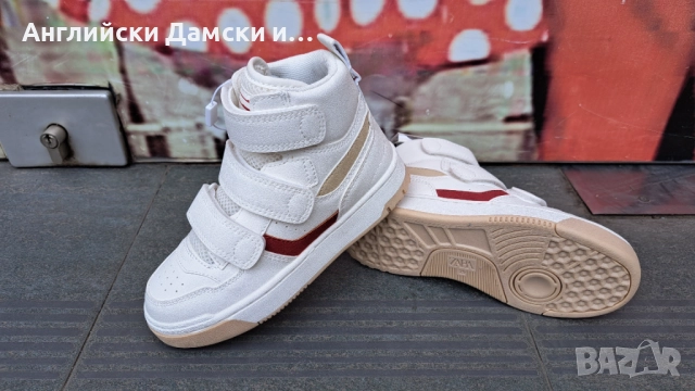 Английски дамски кецове -Zara, снимка 5 - Кецове - 51709244