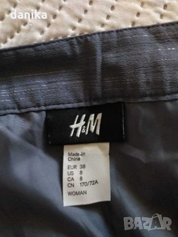 Пола H&M  S /  М 38 + потниче, снимка 2 - Поли - 27931458