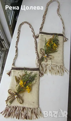 Битова торбичка за стена, снимка 5 - Антикварни и старинни предмети - 50432431