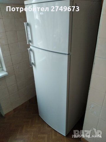 Продавам хладилник "АЕG" с отделна камера - НОВ/ГАРАНЦИОНЕН, снимка 5 - Хладилници - 35418737