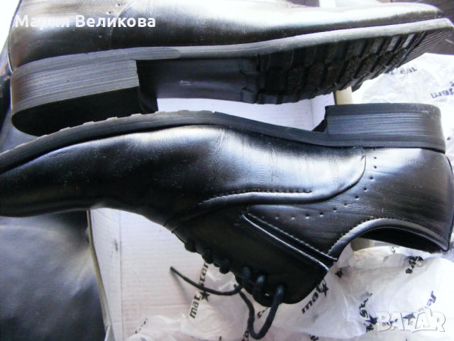 Мъжки обувки , №41 Mat Star , черни, снимка 3 - Официални обувки - 28795389